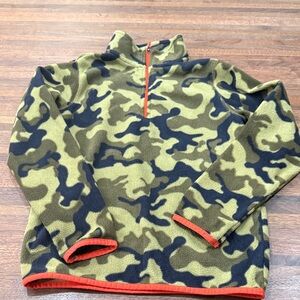 Tek Gear Camouflage Fleece with orange Accent